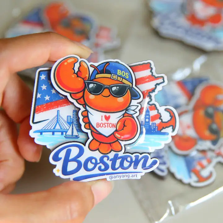 Boston Magnet, Boston Lobster Massachusetts
