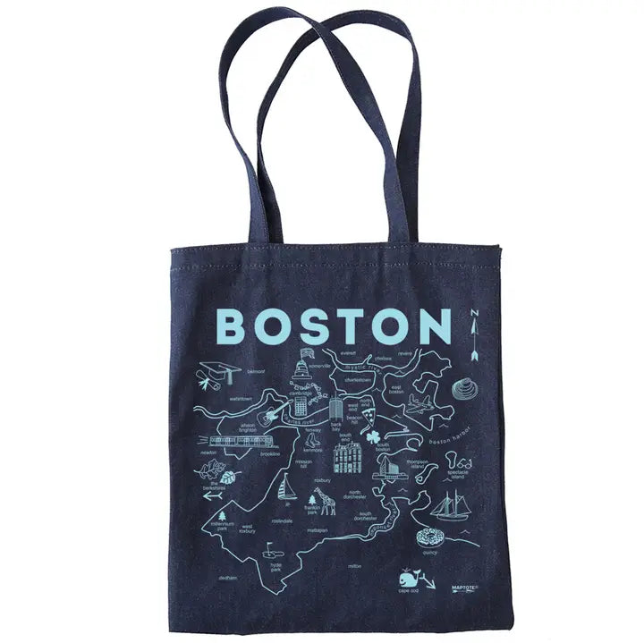Boston Denim Tote