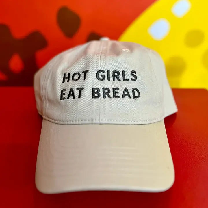 Hot Girls Eat Bread Baseball Hat