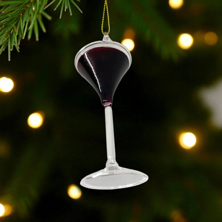 Espresso Martini Glass Christmas Ornament