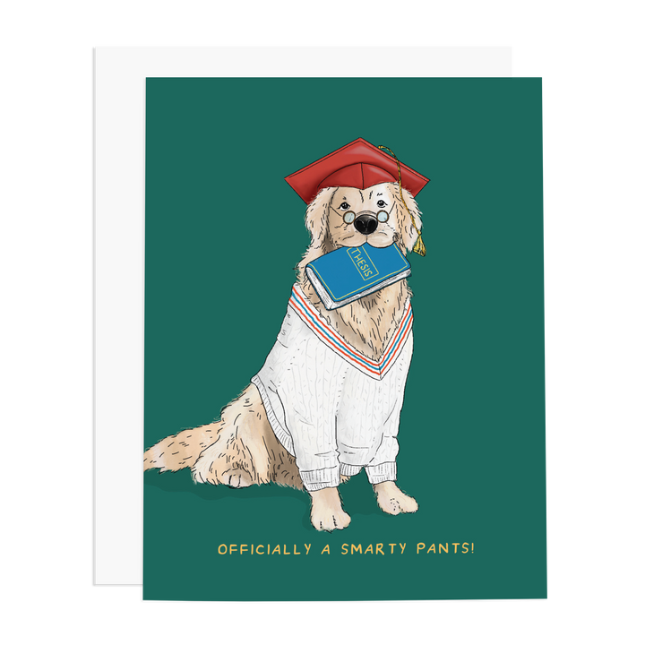 Officially a Smarty Pants Golden