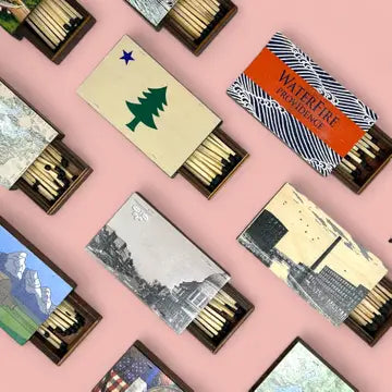 Wooden Keepsake Matchbox with Matches - Custom