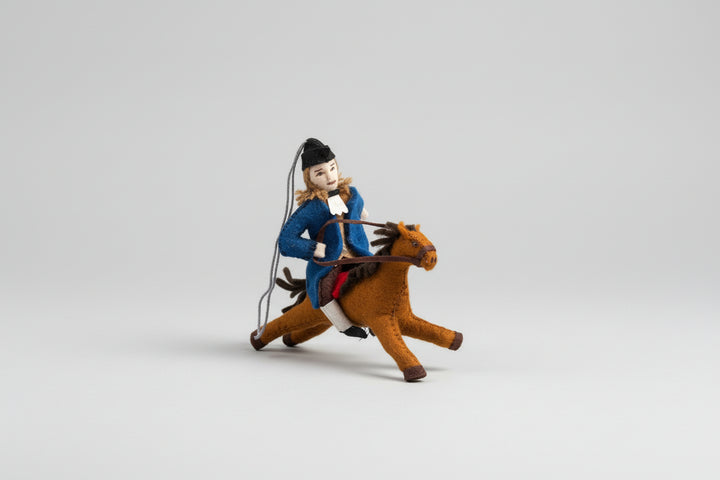 Paul Revere Felt Ornament image 1