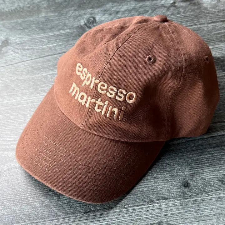 Espresso Martini Baseball Cap Unisex Dad Hat Gifts