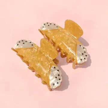 Holy Cannoli Chocolate Chip Claw Clip - Cellulose Acetate
