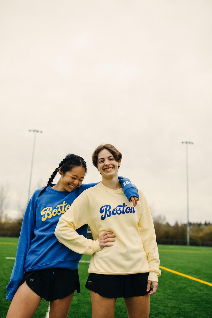 Boston Glitter Crewneck