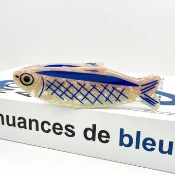 Sardine-Shaped Hair Claw Clip, Ocean Style Hair Clip