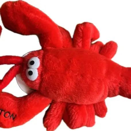Boston Plush Squeaky Lobster Large Dog Toy New!