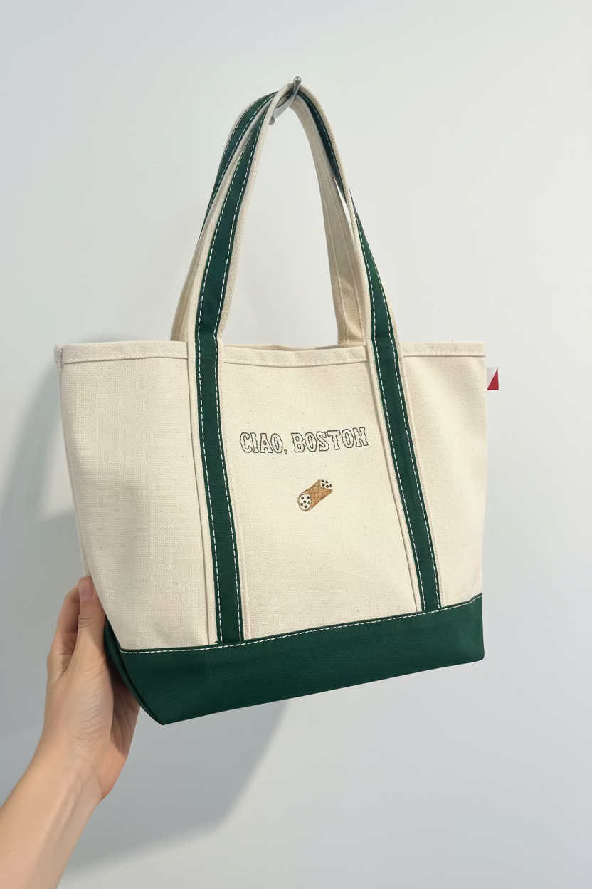 Custom Ciao, Boston Mini Canvas Tote