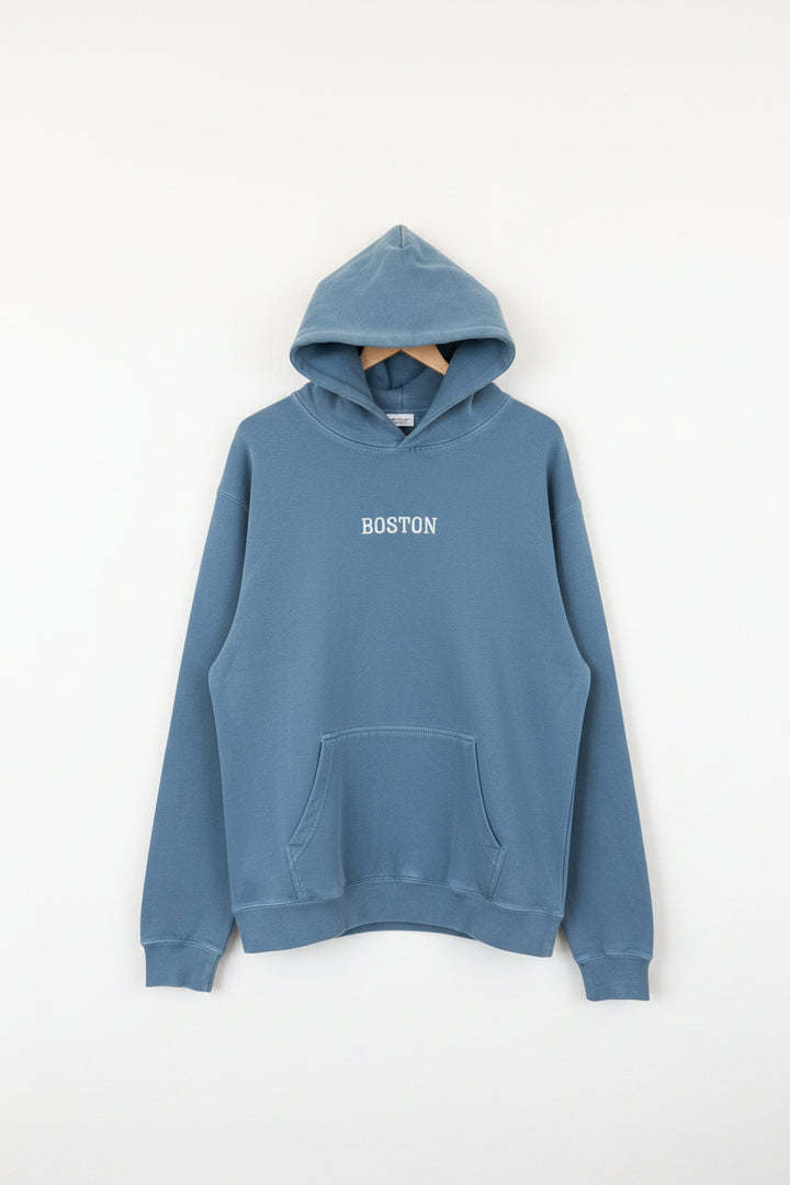Oversized Washed Pullover Hoodie
