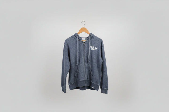 Soft Full Zip Boston Hoodie