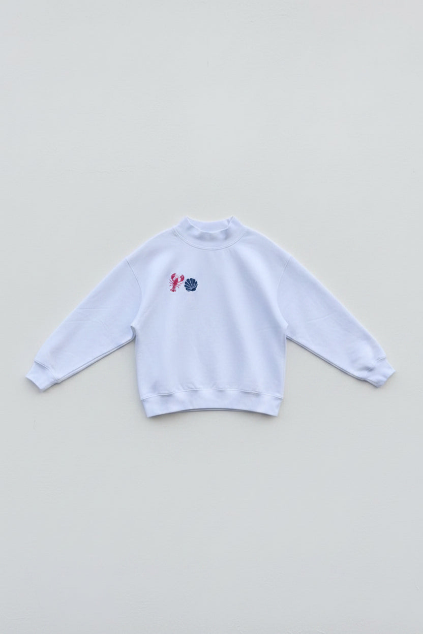 Lobster + Shell Mockneck