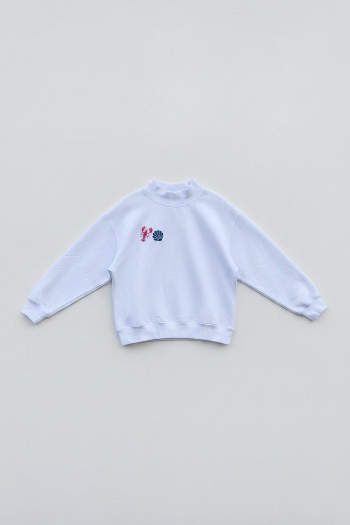 Lobster + Shell Mockneck