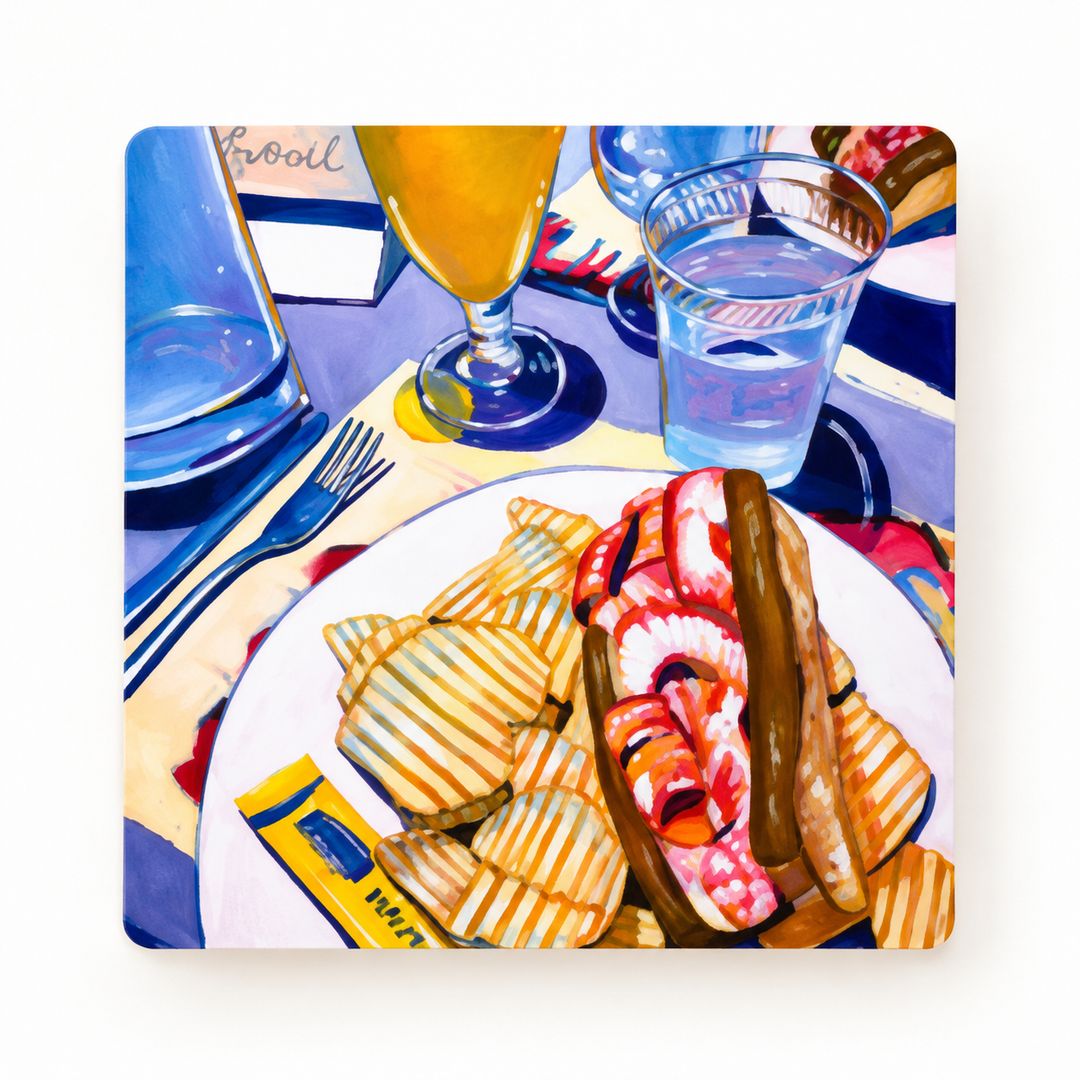 Lobster Rolls for Two 5×7 Art Print