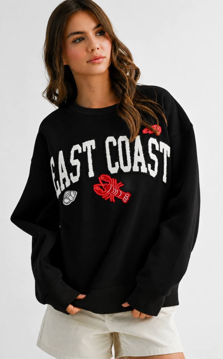 East Coast Patch Crewneck