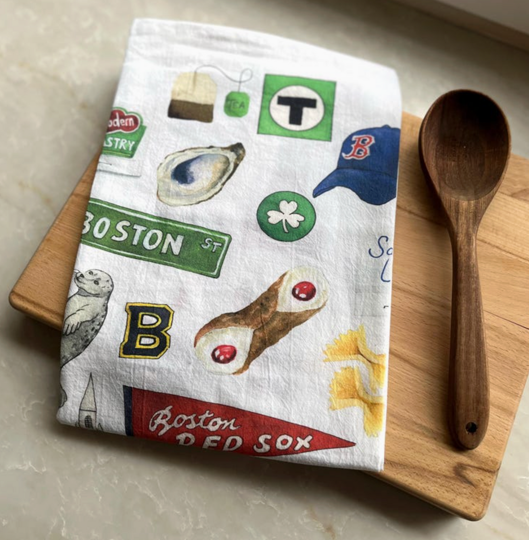 Boston Tea Towel