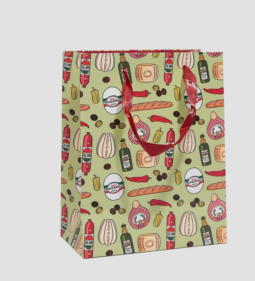 Italian Meats and Cheese Gift Bag