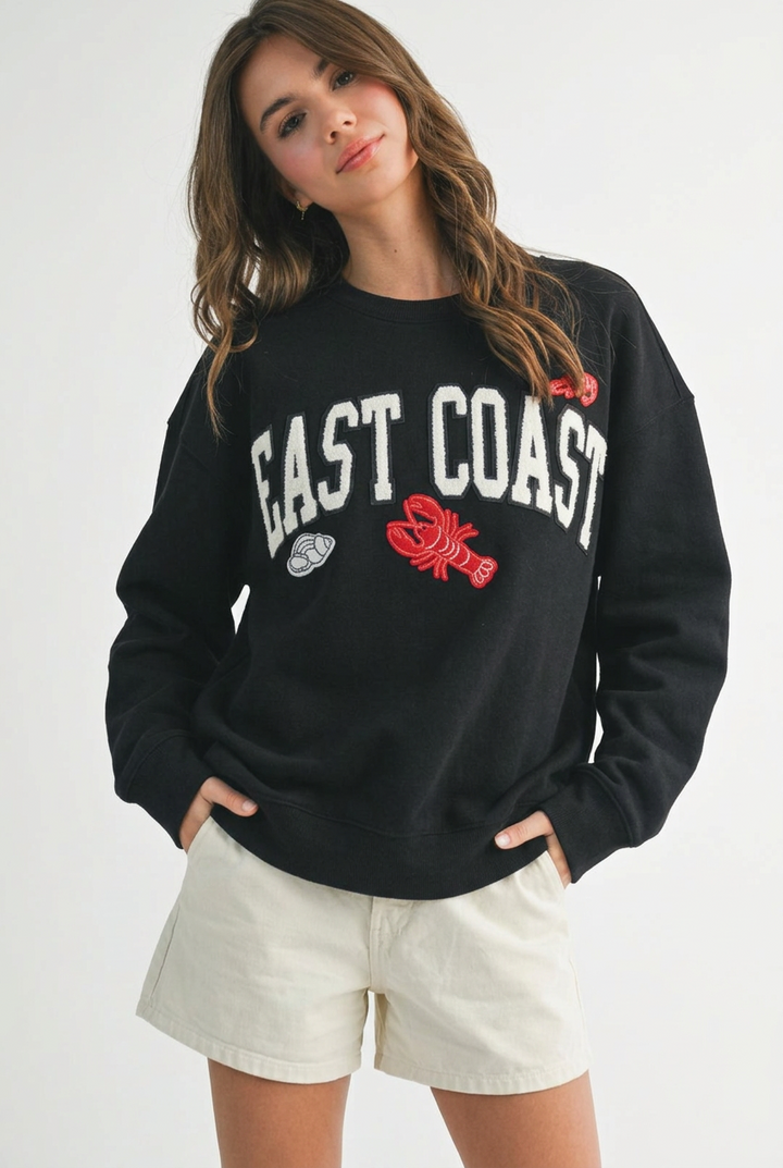 East Coast Patch Crewneck