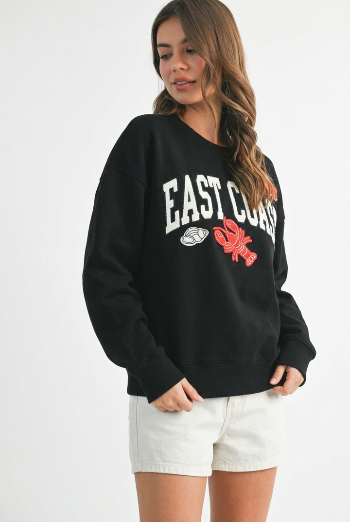 East Coast Patch Crewneck
