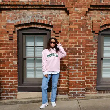 Boston Puff Sweatshirt
