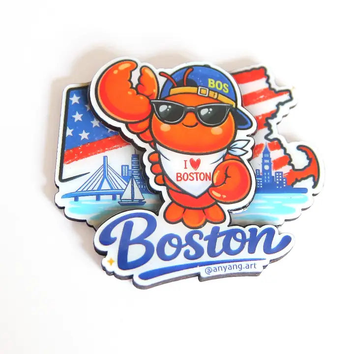 Boston Magnet, Boston Lobster Massachusetts
