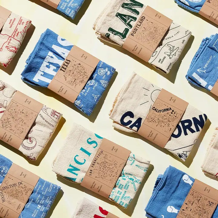 Boston Tea Towel