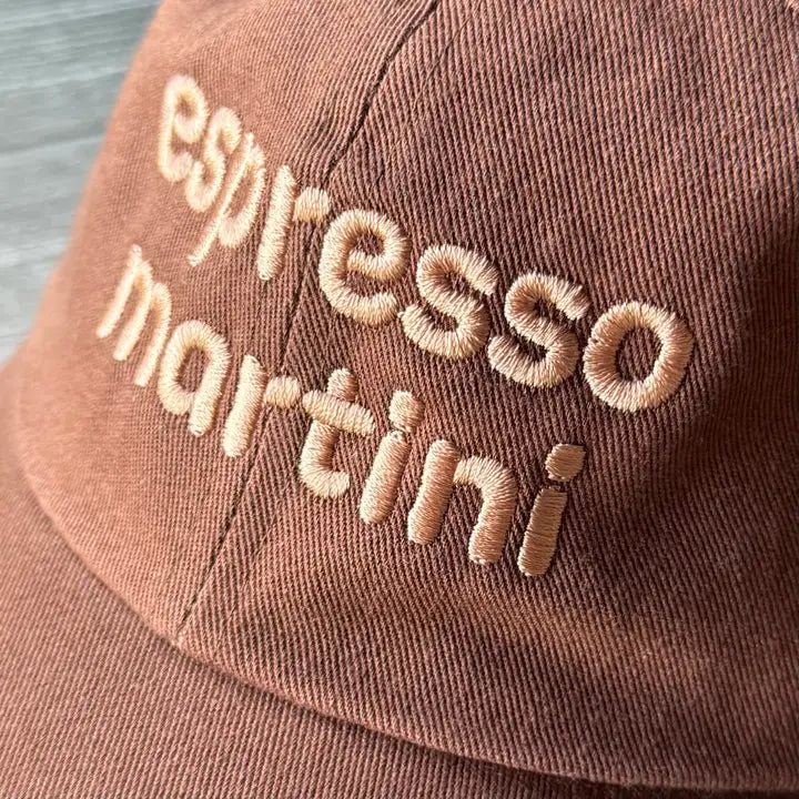 Espresso Martini Baseball Cap Unisex Dad Hat Gifts