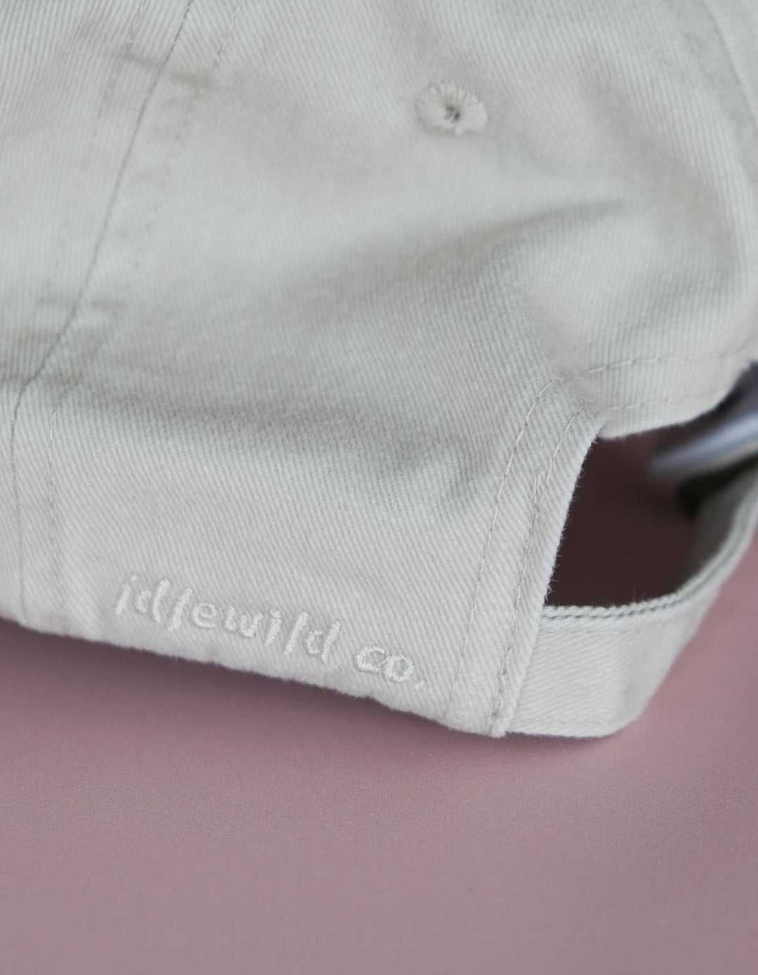 Embroidered Hat | Olives, Khaki Color