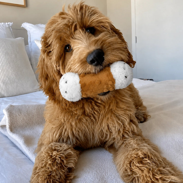 Cannoli Dog Toy