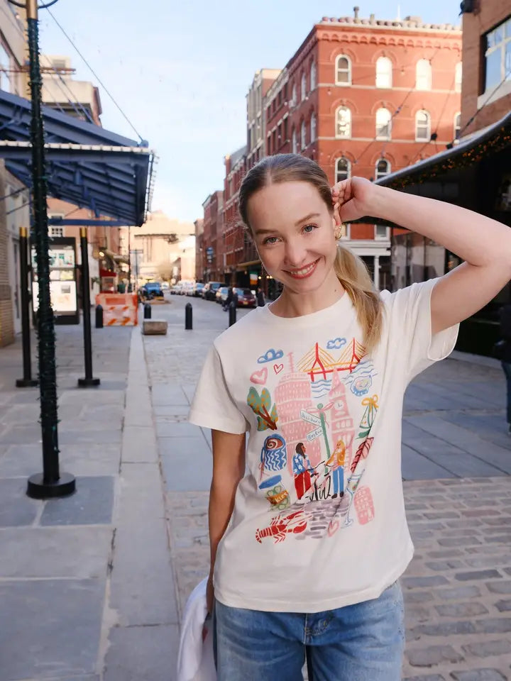 Boston Sketchbook Graphic Tee