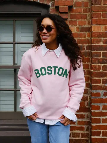 Boston Puff Sweatshirt