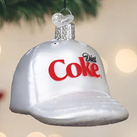 Diet Coke Baseball Cap Ornament