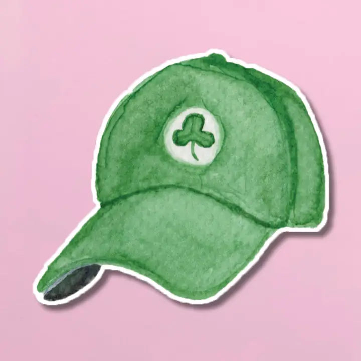 Boston Celtics Hat Sticker
